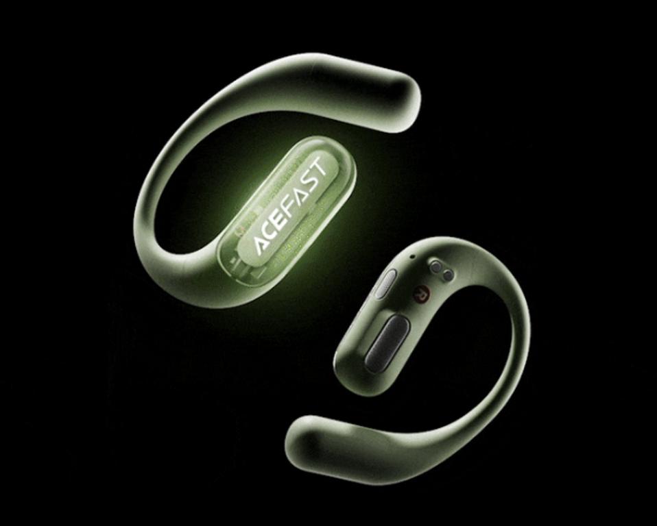 ACEFAST Ace Fit Pro ワイヤレスイヤホン Amazon.com: ACEFAST AceFit Pro Open-Ear Headphones, Night Safety