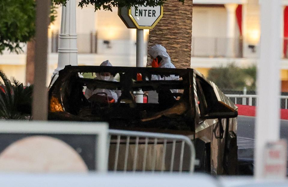 Cybertruck Explosion Outside Trump International Hotel Investigated For Terror Ties