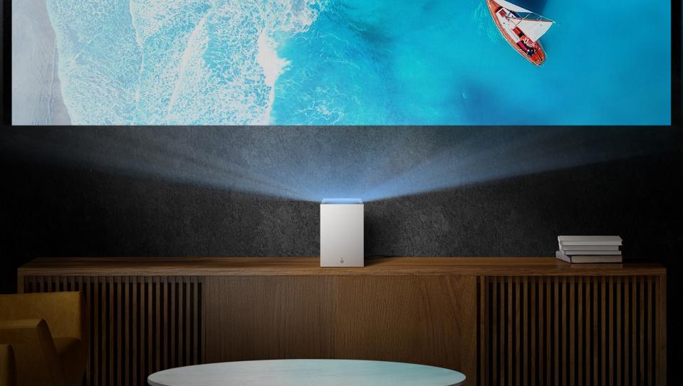 Whole new type UST LED projector - PF1000U | LG UK 美品☆LG