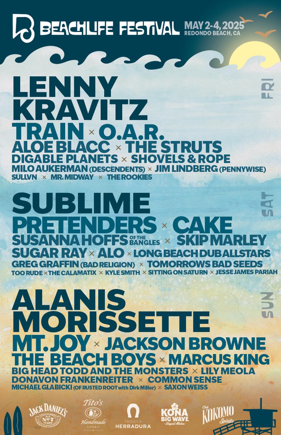 Alanis Morissette And Lenny Kravitz Lead Southern California's