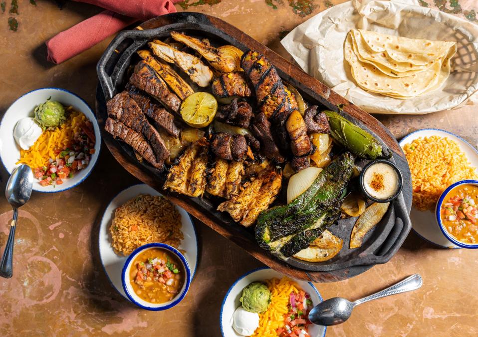 Beef and Chicken Fajitas