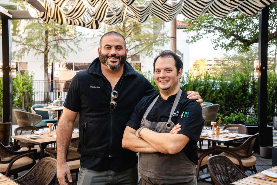 Michael Sambrooks and Chef Michael O'Connor