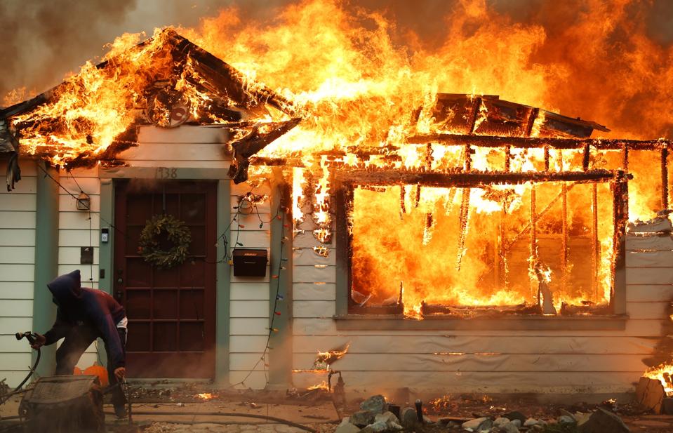 Powerful Winds Fuel Multiple Fires Across Los Angeles Area
