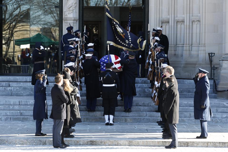 State Funeral Held In Washington DC For Former President Jimmy Carter
