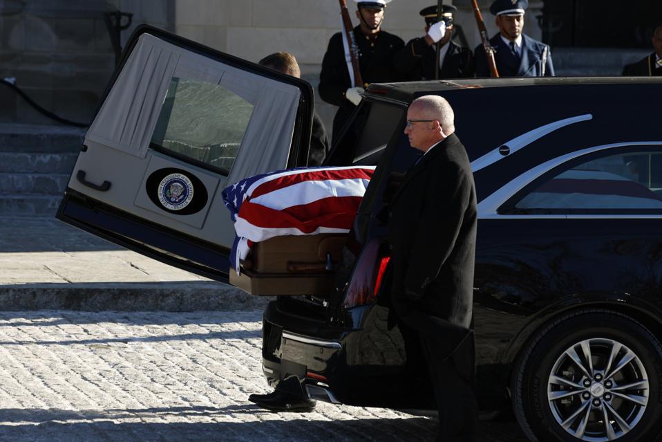 State Funeral Held In Washington DC For Former President Jimmy Carter