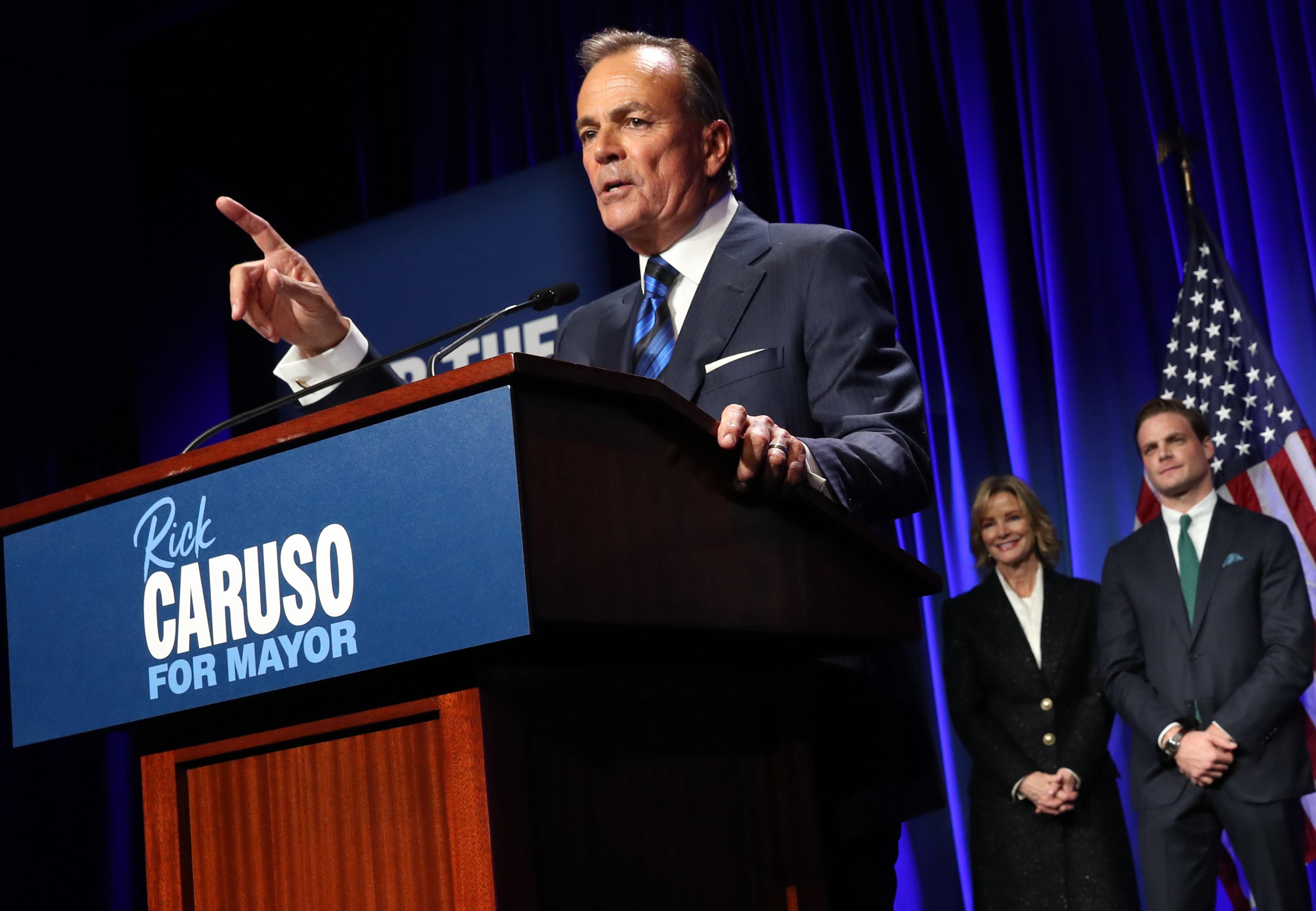 election night caruso