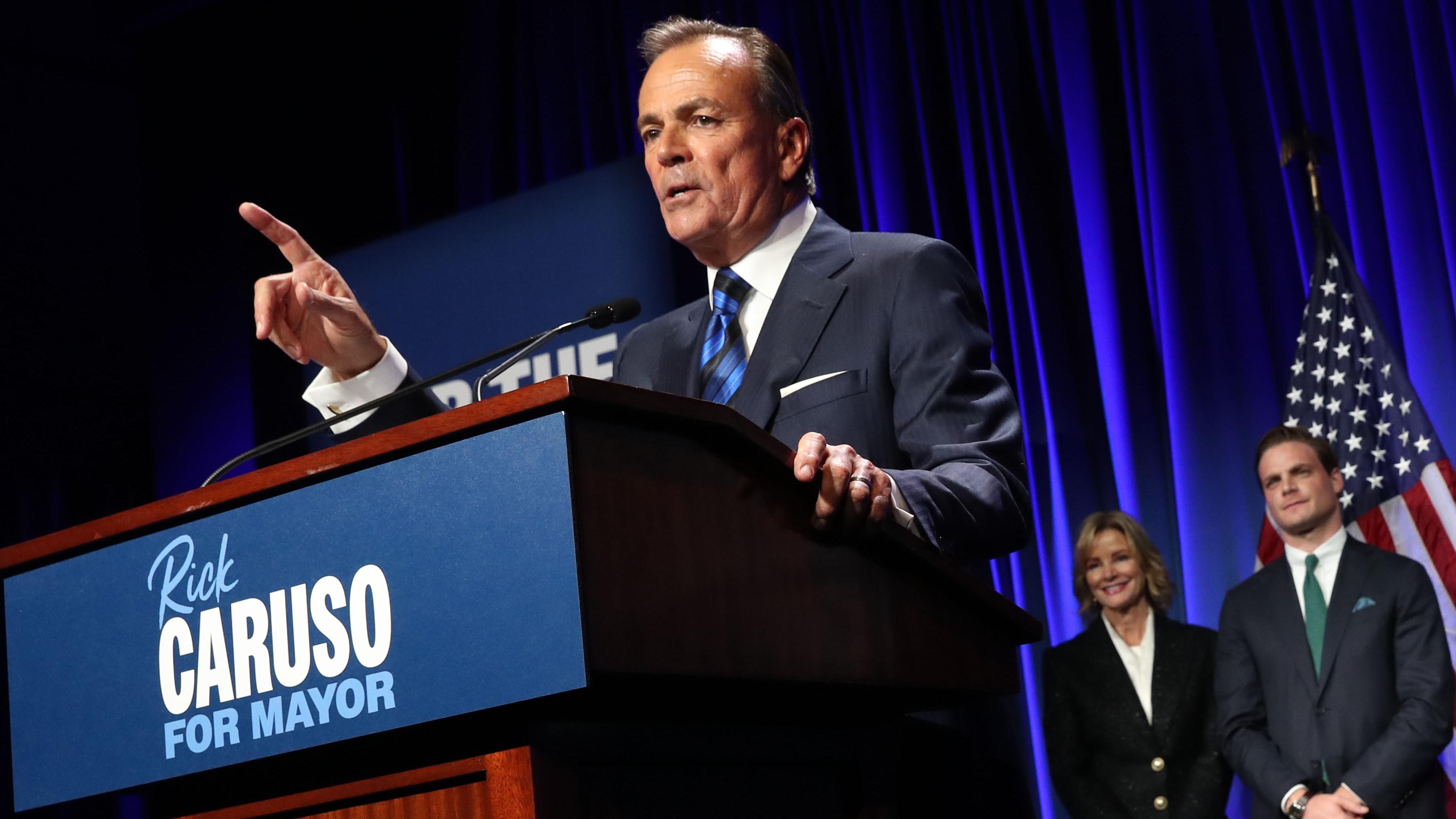 election night caruso