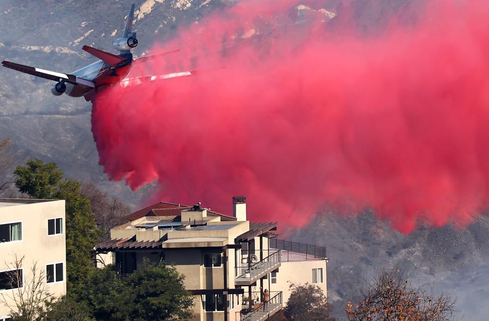 Powerful Winds Fuel Multiple Fires Across Los Angeles Area