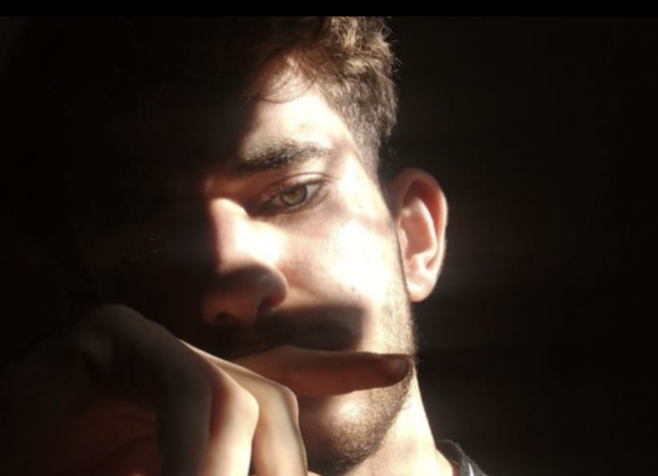 Of portrait of Islam Maher Abu Sakran, a 20-year-old resident of Gaza.