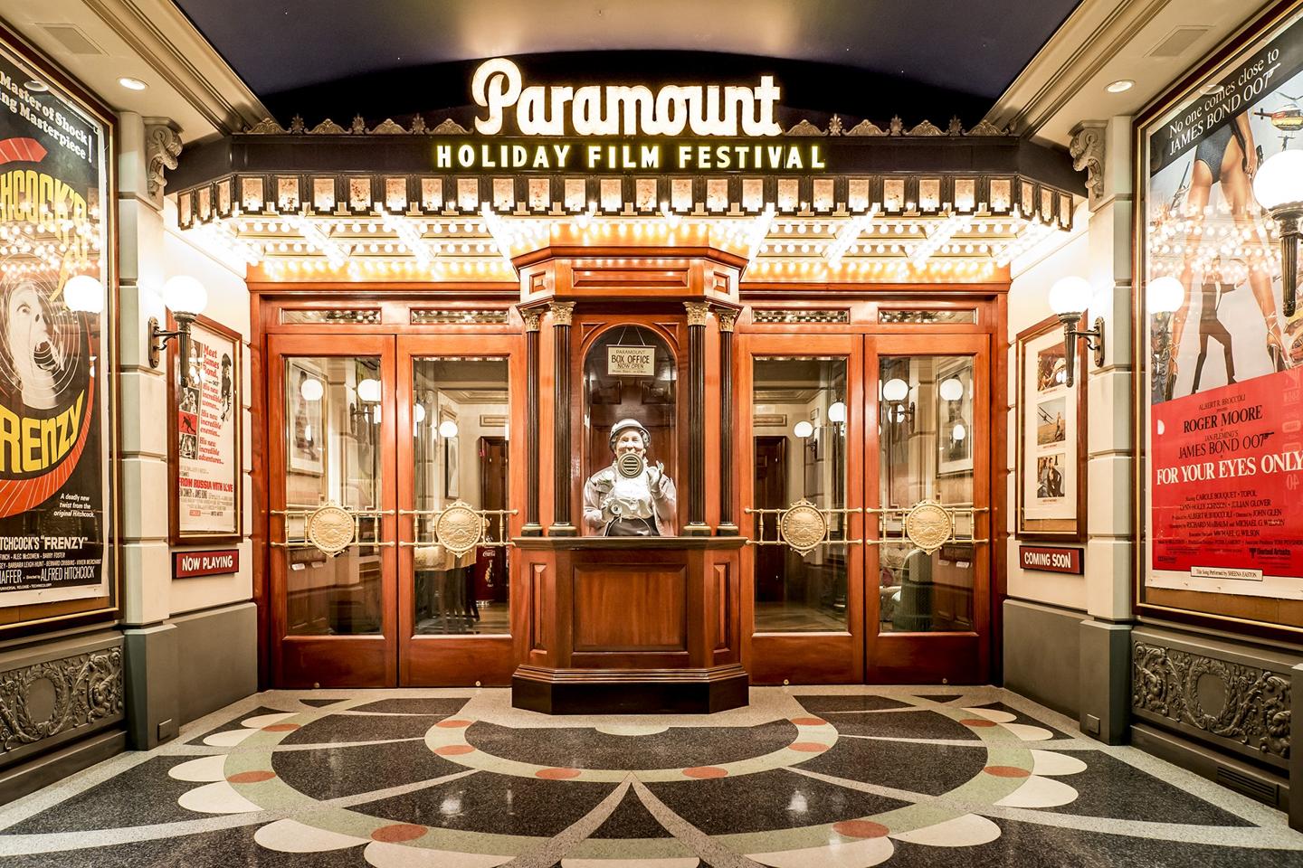 Cohen's private theater at his Greenwich, Connecticut mansion cost $1 million to build and features a curved movie screen and a sculpture of a ticket collector handmade by a Massachusetts artisan.