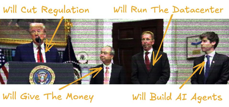 Trump Umumkan Investasi Rp 8.22 quadriliun ($500 Miliar)  Proyek Stargate Demi Saingi China di AI