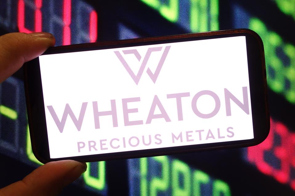 In this photo illustration, the Wheaton Precious Metals...