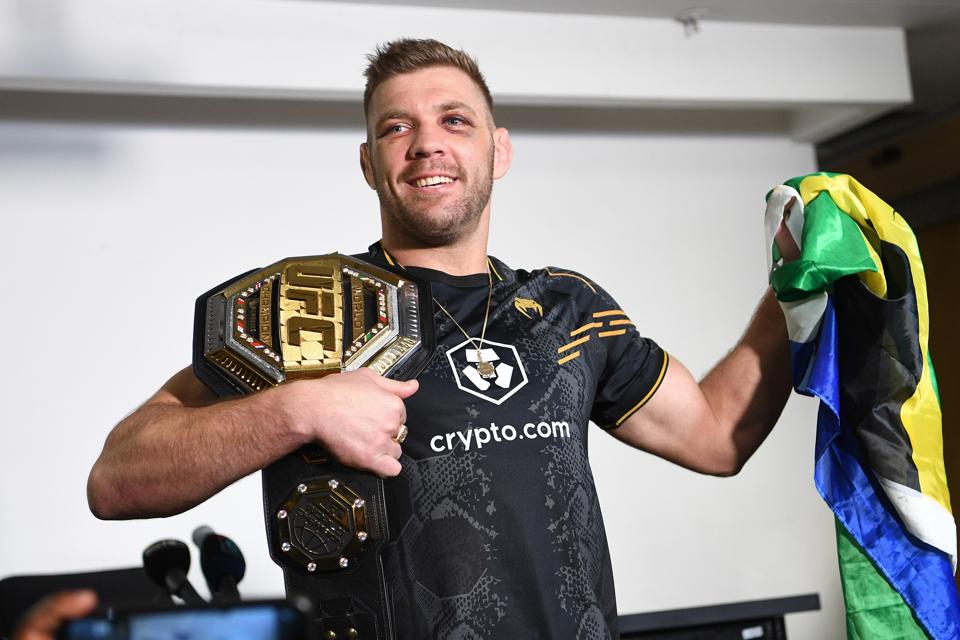 UFC Middleweight Champion Dricus Du Plessis Returns Home