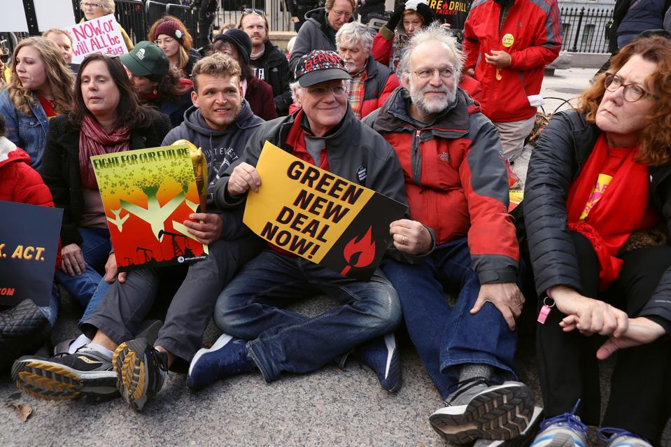 Ben & Jerry's Co-Founders Join Jane Fonda In Climate Protest On Capitol Hill
