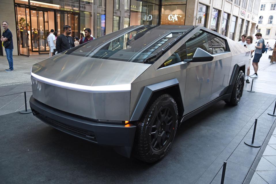 Tesla Cybertruck Odyssey Tour Start At Mall of Berlin