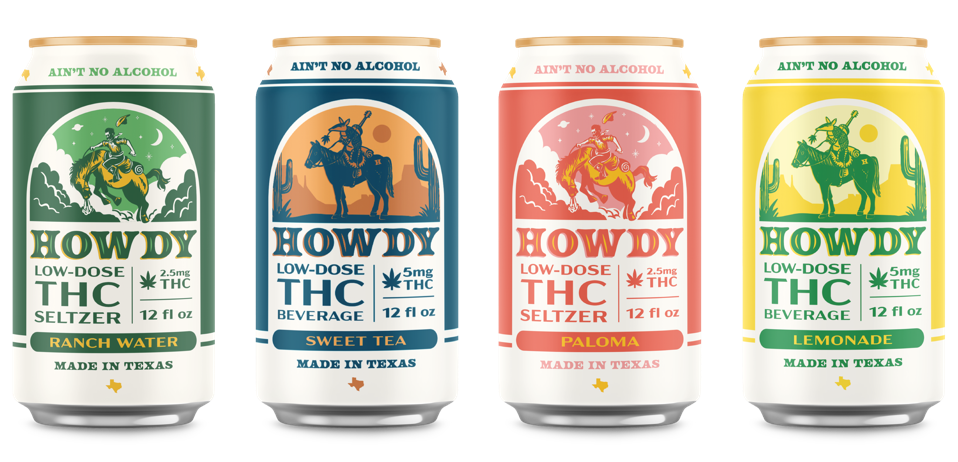 HOWDY beverage lineup