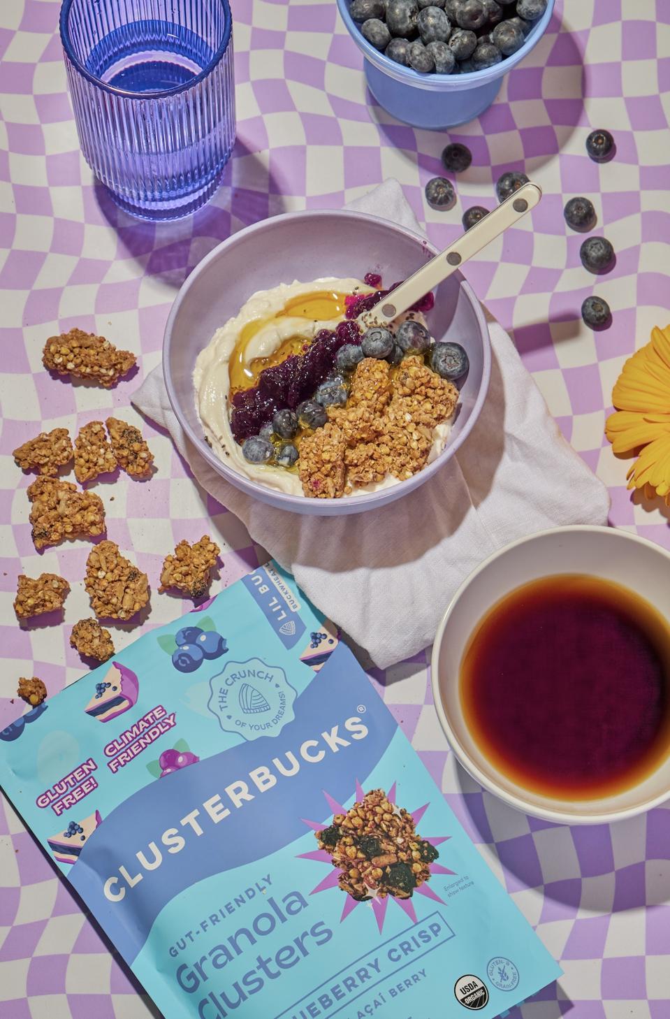 Blueberry Crisp Clusterbucks