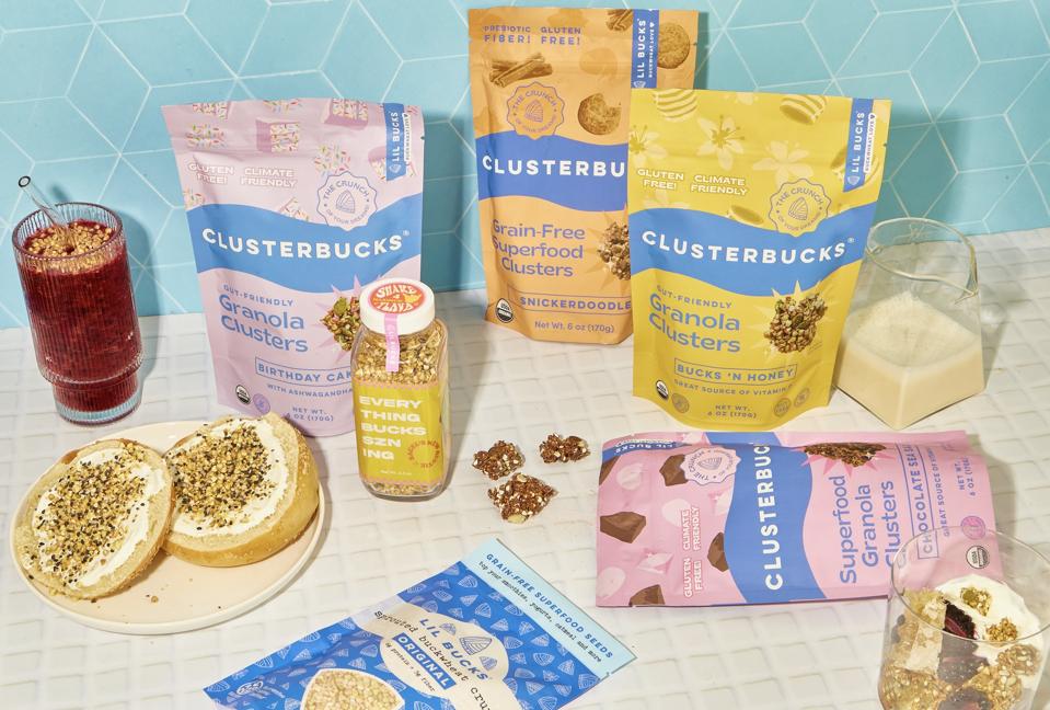 'Lil Bucks toppers, everything bucks szning, and Clusterbucks