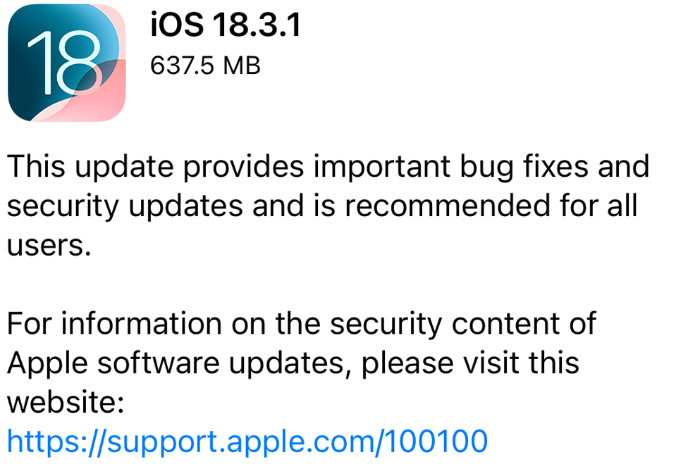 Segera Update iPhone ke iOS 18.3.1 untuk Perbaiki Celah Keamanan USB
