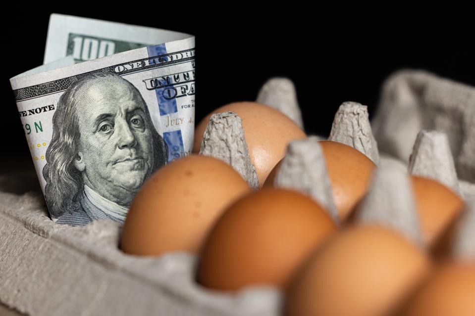 the price of eggs