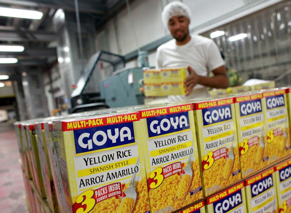 Goya factory, warehouse and President Bob Unanue