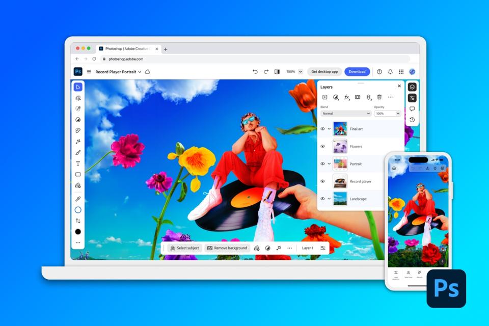 Adobe Announces Free Photoshop App Designed For Apple iPhone Users