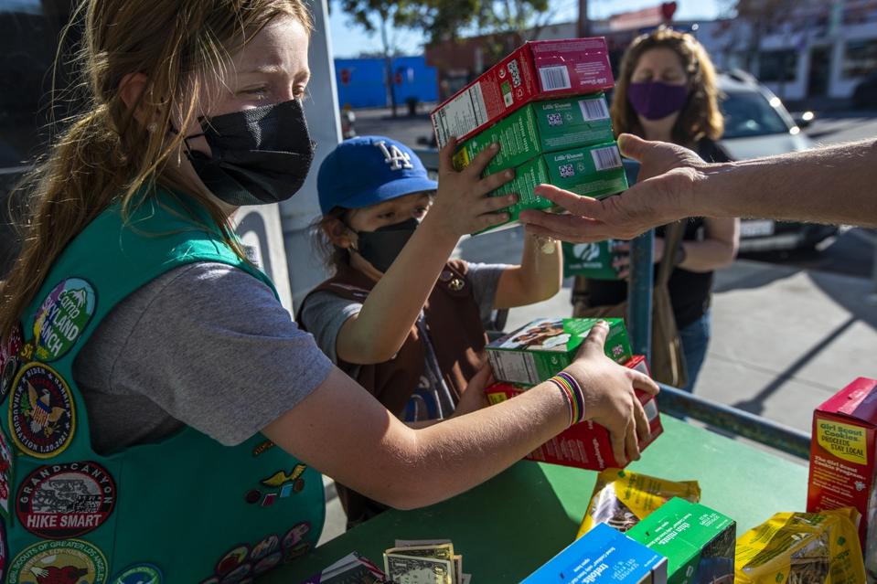 shortages of S'more and Samoa Girl Scout Cookies in Greater Los Angeles
