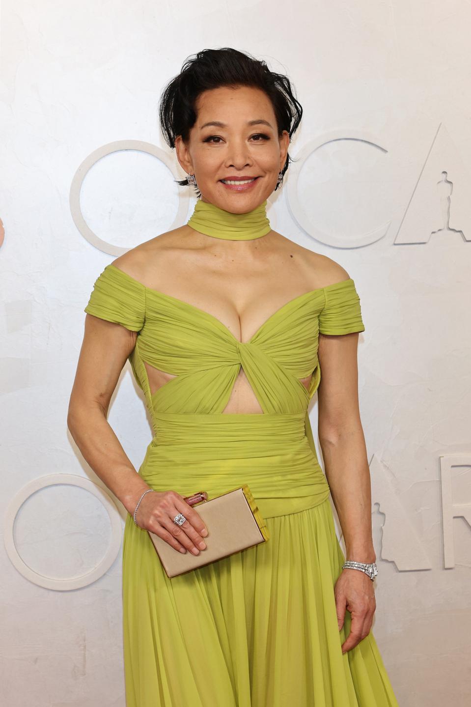 Joan Chen in Mindi Mond jewels. (Photo by Frazer Harrison/WireImage)