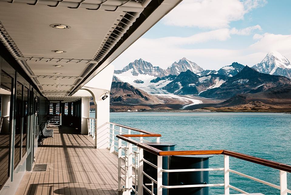 There’s as much to see on the ship as there is in the water.