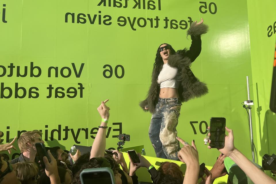 Charli XCX Debuts Inside The Top 10 Thanks To Some Famous Friends