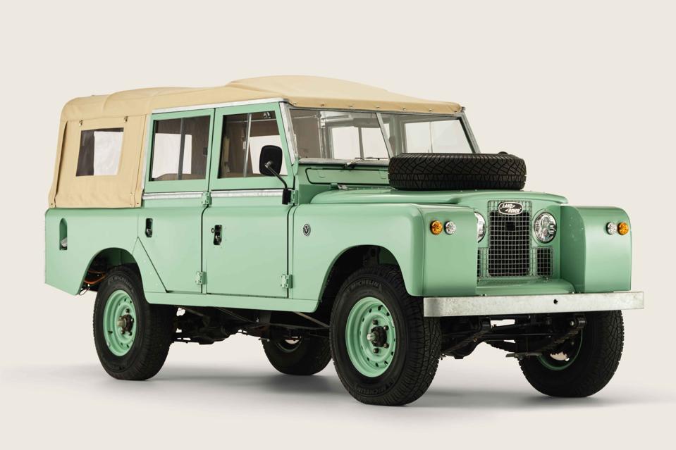 The Classic Land Rover Redefined With An Electric Powertrain