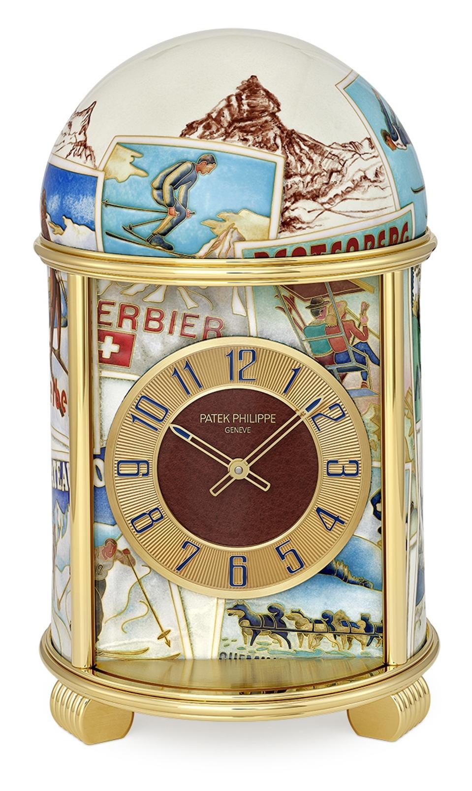 インテリア時計 PATEK PHILIPPE GNEVE CLOCK Premium Patek Philippe - Gold/Blue (16 inches/40cm) 2025
