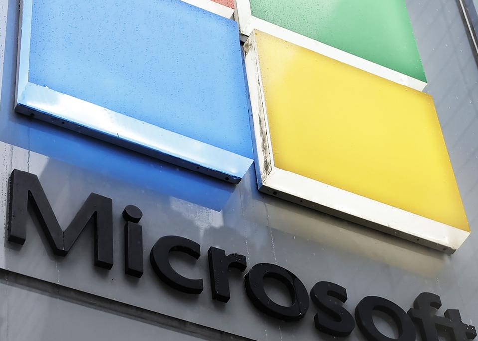 Microsoft HQ building.