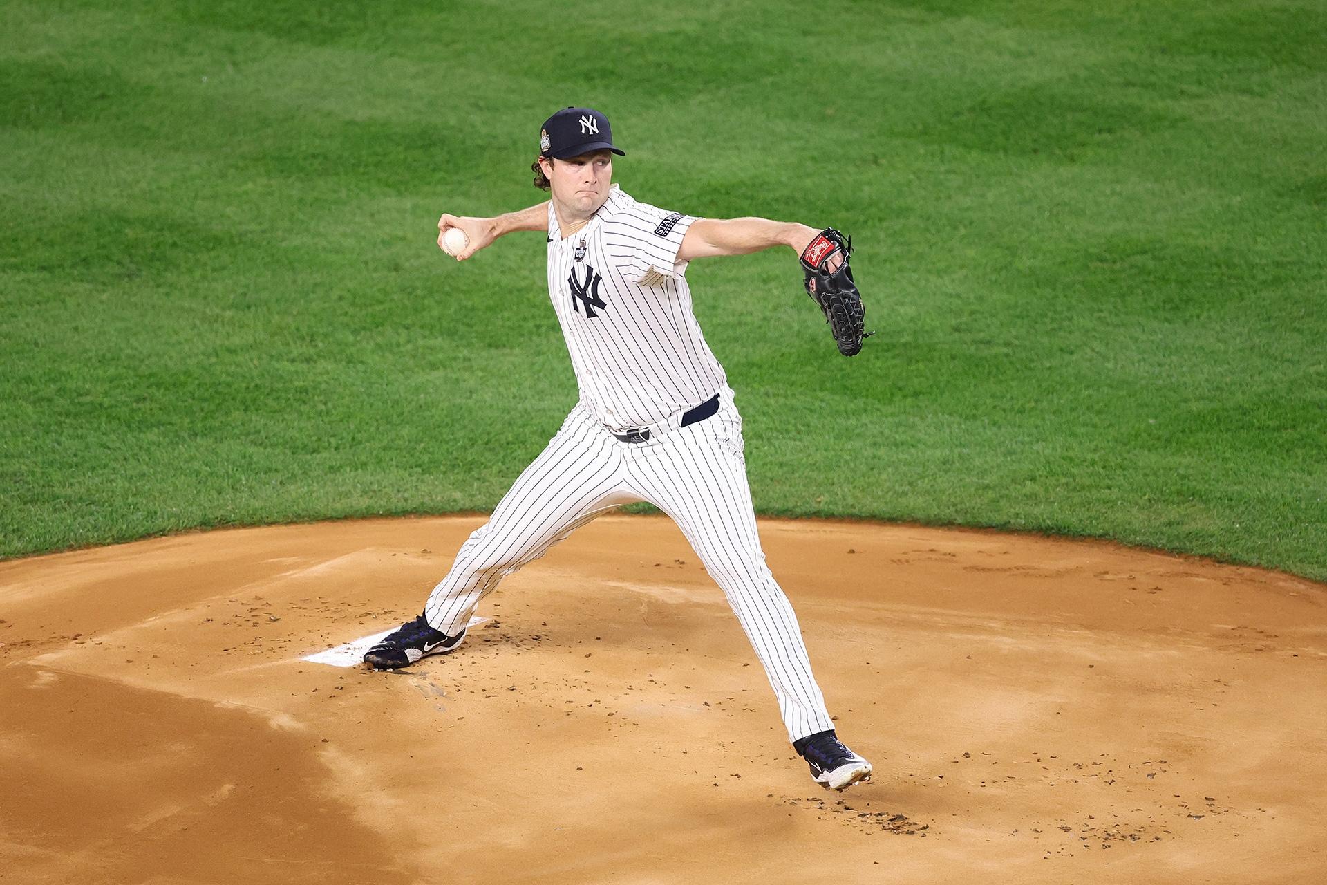 New York Yankees pitcher Gerrit Cole.