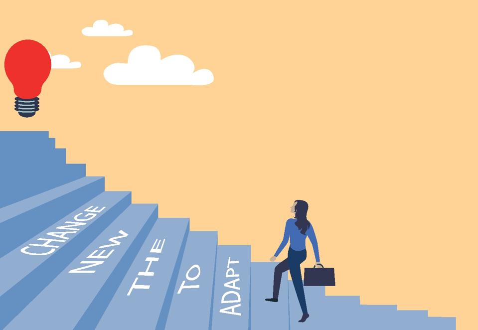 dapt to the new change