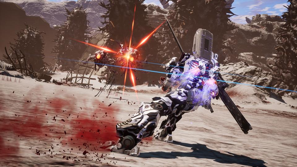 Daemon X Machina Titanic Scion' On Switch 2 Embraces Power Armor