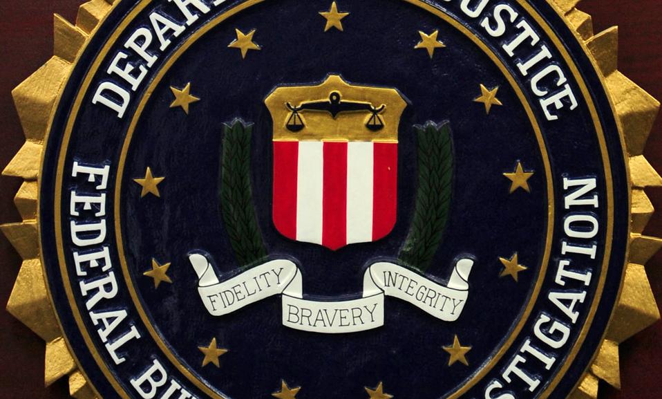 FBI logo in blue