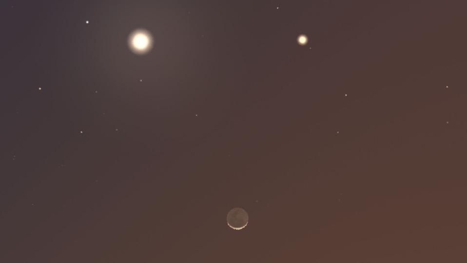 Fenomena Langit April 2025: Smiley Face Planeter dan Hujan Meteor