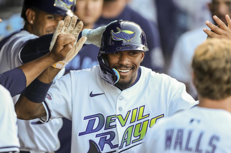 Simpson Rays Baseball Player Tampa Bay Rays’ Rookie Chandler Simpson Impressive During Win Streak