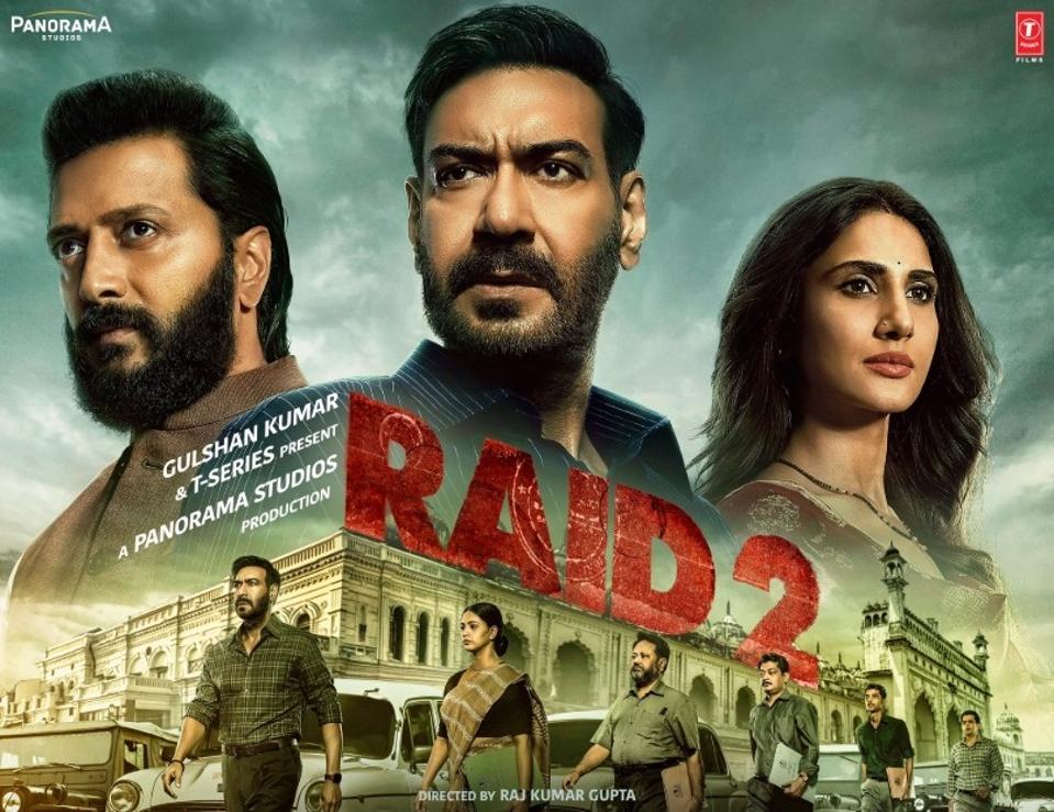 A poster of Indian film 'Raid 2'. The Hindi film is the third-highest opener of 2025.