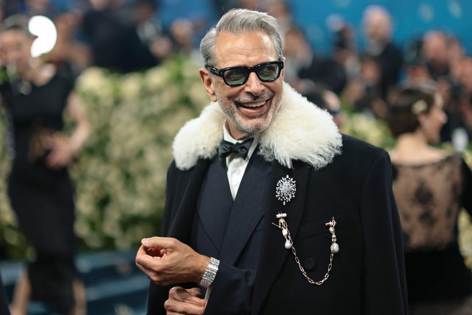 Jeff Goldblum wears Ashoka Boutique Watch at the 2025 Met Gala