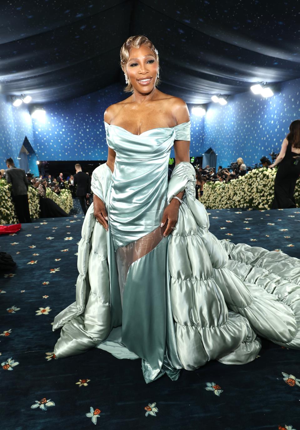 Serena Williams wears the Audemars Piguet Royal Oak Mini at the 2025 Met Gala