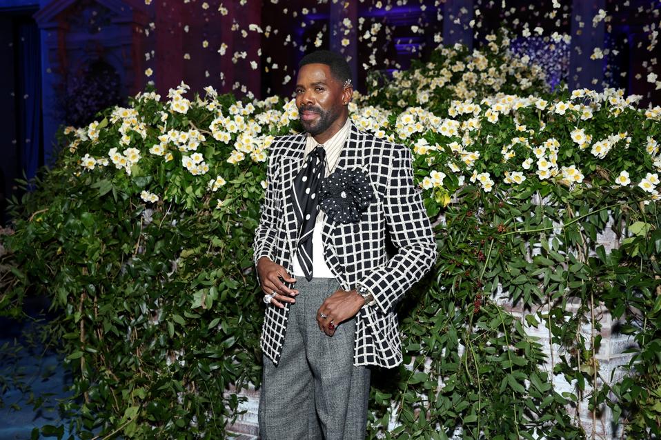 Colman Domingo wears an unreleased Omega Speedmaster chronograph at the 2025 Met Gala