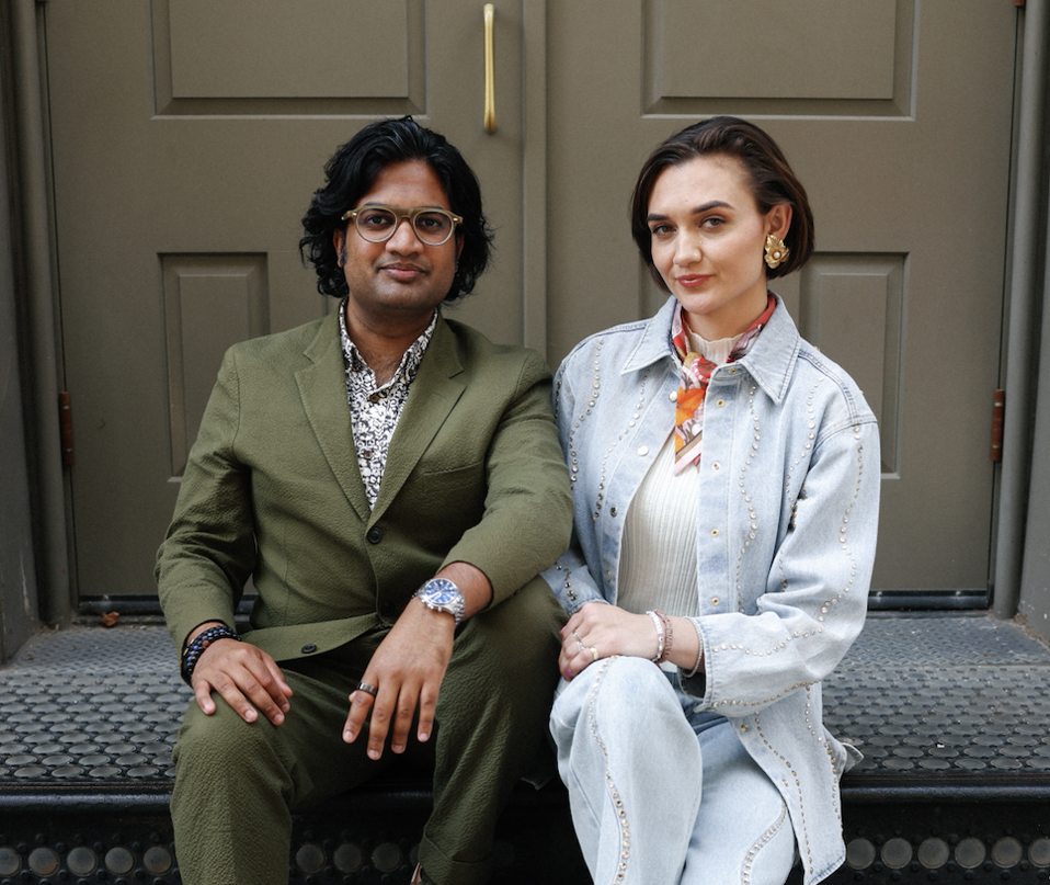 Cofounders of Ginko, Dr. Raghu Appasani and Larissa "Larz" May, Photo Credit: KTSura