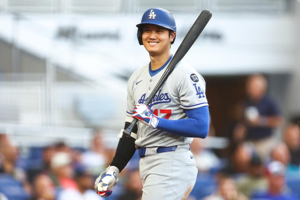 Los Angeles Dodgers star Shohei Ohtani.