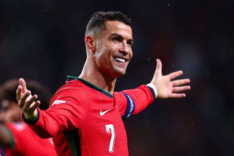 Portuguese soccer star Cristiano Ronaldo.