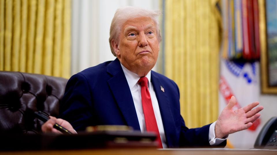 President Donald Trump, majority owner of Trump Media & Technology Group