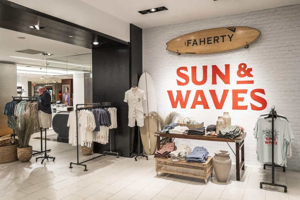 Faherty And Bloomingdale’s Team Up To Bring Coastal Cool To Midtown