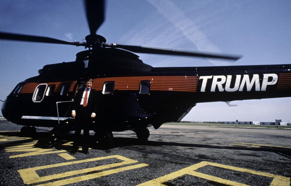 Donald Trump Helicopter by Joe McNally-Getty Images