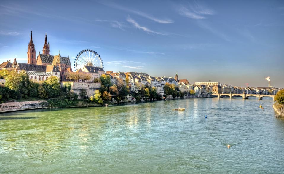 City of Basel in Switzerland